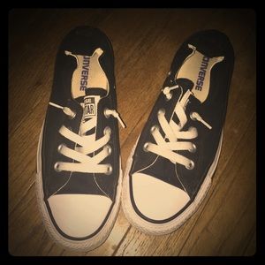 Converse Slip On Shoreline Black Chuck Taylors